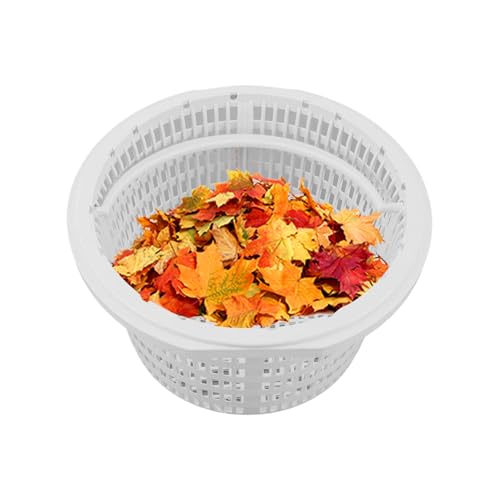 Ylnailky Skimmer Korb 19cm | Mehrzweck-Skimmer-Filterkorb Pool Sieb Mit Griff | Ersatzkorb Für Standard Skimmers | Poolzubehör Zum Entfernen Von Blättern Und Schmutz, Für Effektive Poolreinigung von Ylnailky