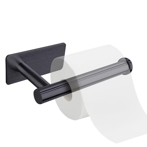 Ylnailky Toilettenpapierhalter - Klebender Toilettenpapierhalter Für Badezimmer,Rostfrei Modernes Deko Handtuchhalter Für Innenbereich Wohnung Zuhause Küche Studentenwohnung von Ylnailky