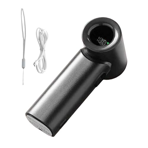 Ylnailky Tragbarer Handventilator | 3000mAh Personaler Tragbarer Wiederaufladbarer Handventilator | Mit Lanyard Leicht Kühlung Fünf Geschwindigkeiten für Reisen Auto Outdoor Camping Ylnailky Tragbarer Handventilator | 3000mAh Personaler Tragbarer Wiederaufladbarer Handventilator | Mit Lanyard Leicht Kühlung Fünf Geschwindigkeiten für Reisen Auto Outdoor Camping von Ylnailky
