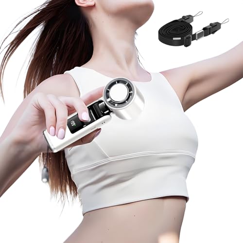 Ylnailky Tragbarer Ventilator - Persönlicher Ventilator Mit Nachtlicht - Kühlfunktion Mit Mehrfachstufen Und Langer Akkulaufzeit Für Wanderungen, Outdooraktivitäten Und Sport Ylnailky Tragbarer Ventilator - Persönlicher Ventilator Mit Nachtlicht - Kühlfunktion Mit Mehrfachstufen Und Langer Akkulaufzeit Für Wanderungen, Outdooraktivitäten Und Sport von Ylnailky