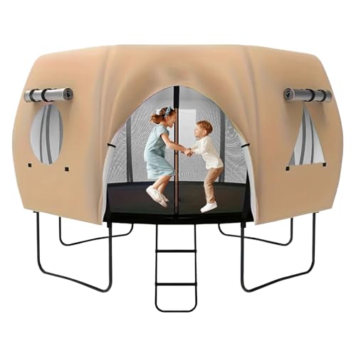 Ylnailky Trampolin-Baldachin, Sonnenschutzabdeckung für Spielplatz, Sonnenschutz, 4,3 m, Trampolin-Überdachung, Zelt, Zubehör für Hinterhof, Spielplatz von Ylnailky