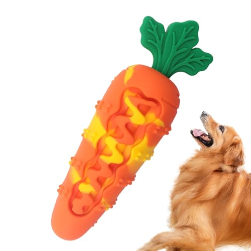 Ylnailky Welpen Kaubares Für Die Zahnung,Hundespielzeug Zur Zahnreinigung | Interaktives Kauspielzeug Für Apportiertraining, Badezeit, Reise, Drinnen & Draußen Spiel Für Ostern Weihnachten Halloween von Ylnailky