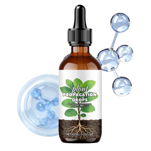 Ylnailky Wurzelstimulator | 100ml Pflanzen Tropfen - Düngertropfen für gesunde Stängel Bodenvermehrung Fensterbank Balkon Stecklinge Innenbereich von Ylnailky