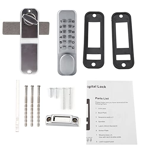 1 11 Digit Combination Cam Door Lock, Zinc Alloy Material, Convenient Password Security Coded Lock for Office and Home Doors 1 11 Digit Combination Cam Door Lock, Zinc Alloy Material, Convenient Password Security Coded Lock for Office and Home Doors von Ylwxzenith