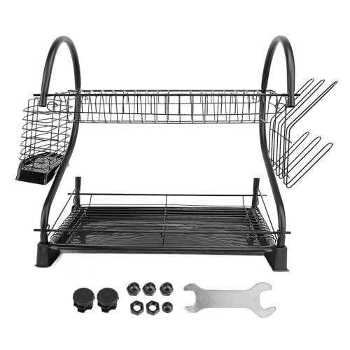 2 TIGER IRON SPIEL Trocknungsregal, Platz sparsamen TS -Abtropfer -Organizer, effizientes Entwässerungssystem, robustes Material für den langfristigen Gebrauch, ideal für 2 TIGER IRON SPIEL Trocknungsregal, Platz sparsamen TS -Abtropfer -Organizer, effizientes Entwässerungssystem, robustes Material für den langfristigen Gebrauch, ideal für von Ylwxzenith