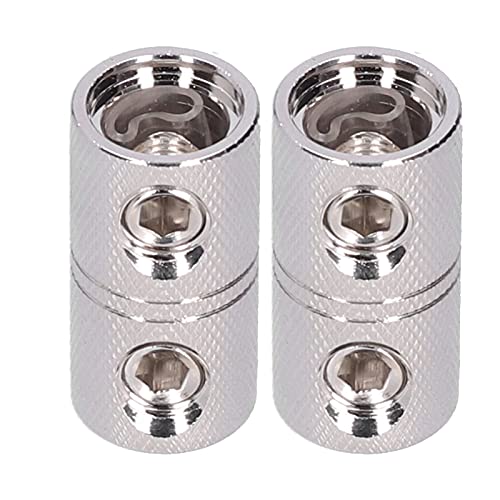 2pcs 0 Kabelverlängerung Klemme, Auto -Audio -Drahtkuppler, plattierter Metallanschluss mit Drahtpause für 0 2GA -Kabel, sichere Einstellschrauben für das Auto -Audiosystem 2pcs 0 Kabelverlängerung Klemme, Auto -Audio -Drahtkuppler, plattierter Metallanschluss mit Drahtpause für 0 2GA -Kabel, sichere Einstellschrauben für das Auto -Audiosystem von Ylwxzenith