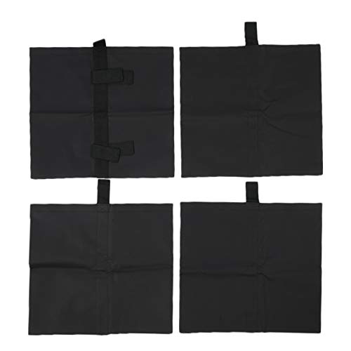 4PCS Universal Zelt Sandsäcken, winddichtes Baldachin Gewichtsbeutel, bestehend aus haltbarem Oxford -Tuch, ideal für Außenzelte, Sonnenschirme und Stranddurchdurchdrücke, einfach von Ylwxzenith