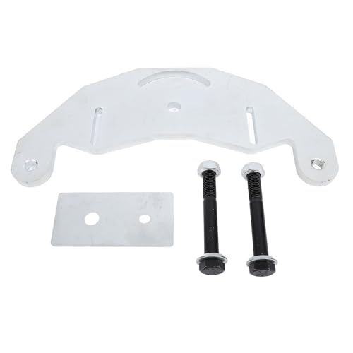 Belt Grinder D Backing Plate, 4PCS Strength Metal D Shaped Backing Plate with, Enhanced Stability for 2x72 or 2x48 Grinder, Lasting Back Plate Kit von Ylwxzenith