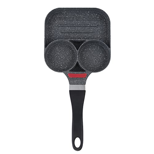 Egg Omelet Frying Pan Non Stick Breakfast Cooker for Fuel Gas Stove Durably Aluminum Material Scalding Handle for Making Eggs, Burgers, Pancakes Egg Omelet Frying Pan Non Stick Breakfast Cooker for Fuel Gas Stove Durably Aluminum Material Scalding Handle for Making Eggs, Burgers, Pancakes von Ylwxzenith