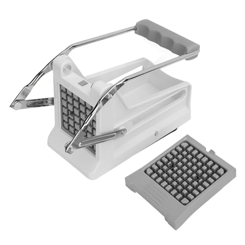 French Fry cutting machine Manual Potato cutting machine Stainless Steel for Potatoes Carrots Cucumbers (Large 24x24cm / 9.4x9.4in) von Ylwxzenith