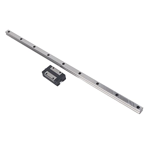 Linear Guide Rail Kit with Ball Bearing Slider, High Speed Sliding for 3D Printers and CNC Machines, Bearing Steel Construction, P Accuracy Grade, Up locking Slider Fixing (500mm) von Ylwxzenith