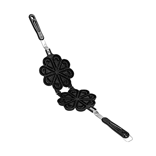 Non Stick Heart Shaped Waffle Pan with Durably Stainless Steel Handles for Waffle Making at Home von Ylwxzenith