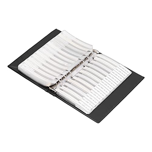 Tragbares Keramikkondensator -Probenbuch, 92 Arten 0805 Sortiment -Kit für Breadboards, elektronische Komponentenproben von Ylwxzenith