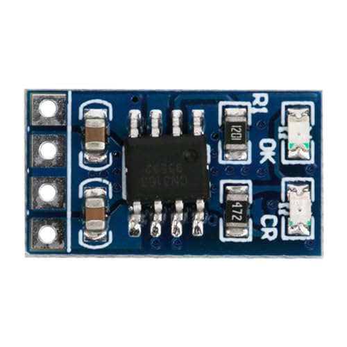 Ylwxzenith 1A 4.2V Lithium Battery Solar Module, MPPT Controller for 3.7V Li ion/LiPo Batteries, Auto Charging Current Adjustment, LED Status Indicator, DC 4.4 6V Input, (No Needle) von Ylwxzenith