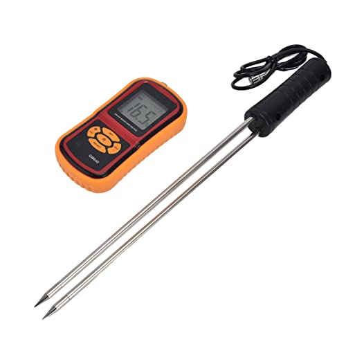 Ylwxzenith Digital Detektormesser LCD -Hygrometer -Genauigkeitsfeuchtigkeitstester für Weizenmais -Reis mit Silikonschutzautomatic Shutdown Multifunktion Ylwxzenith Digital Detektormesser LCD -Hygrometer -Genauigkeitsfeuchtigkeitstester für Weizenmais -Reis mit Silikonschutzautomatic Shutdown Multifunktion von Ylwxzenith