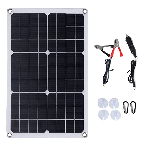 Ylwxzenith Flexible Solarpanel 20W, Solarplatine mit USB- und DC -Ausgang, monokristallines Silizium -Solarpanel für Auto, Boot, Wohnmobil, Camping, Outdoor -Aktivitäten, einschließlich Ylwxzenith Flexible Solarpanel 20W, Solarplatine mit USB- und DC -Ausgang, monokristallines Silizium -Solarpanel für Auto, Boot, Wohnmobil, Camping, Outdoor -Aktivitäten, einschließlich von Ylwxzenith