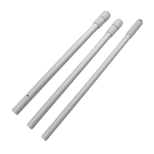 Ylwxzenith Premium -Aluminiumlegierung Teleskope Swimmingpool -Pole, 192 cm gestreckte Länge, sicherer starker Griff, zum Überfliegen von Netz, Rechen, Bürsten und Staubsauger von Ylwxzenith