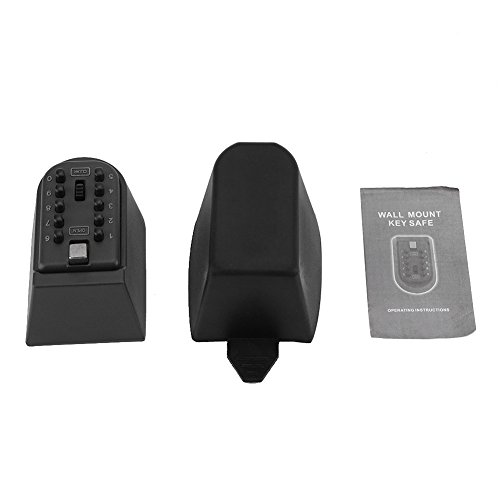 Ylwxzenith Sichere Schlüsselspeicherbox mit Kombinationsschloss für den Außengebrauch im Freien von Ylwxzenith