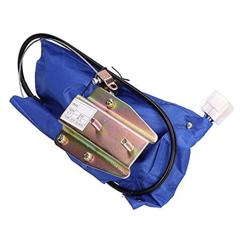 Ylwxzenith Stop Solenoid Motor for SY Excavators, 24V Electric Flameout Device, High Efficiency, Steel Construction, 1meter Cable, Model CG 02 004, Suitable for SY 235 SY 215 von Ylwxzenith