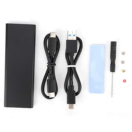 Ylwxzenith USB 3.1 Mobile Festplattenbox für, unterstützt M.2 ngff pci e nvme ssd, 10gbit / sgetriebe, Plug & Play, LED -Indikator, schwarzes Aluminium -Legierungsgehäuse Ylwxzenith USB 3.1 Mobile Festplattenbox für, unterstützt M.2 ngff pci e nvme ssd, 10gbit / sgetriebe, Plug & Play, LED -Indikator, schwarzes Aluminium -Legierungsgehäuse von Ylwxzenith