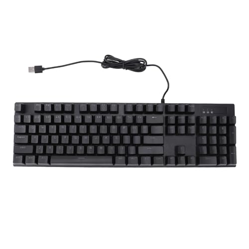 Ylwxzenith Wired mechanische Tastatur, Blau, 104 Tasten mit 8 Arten Hintergrundbeleuchtung, ergonomisch für Spiele und Büro, USB2.0 -Schnittstelle, kompatibel mit Mehreren Ylwxzenith Wired mechanische Tastatur, Blau, 104 Tasten mit 8 Arten Hintergrundbeleuchtung, ergonomisch für Spiele und Büro, USB2.0 -Schnittstelle, kompatibel mit Mehreren von Ylwxzenith