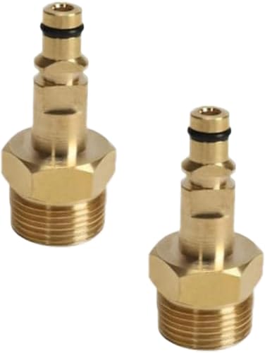 2 Stück Gold M22 Adapter Hochdruckreiniger Schlauchadapter Druckwandler Fitting Rohr Schnellverbinder für K Serie Hochdruckreiniger Ersatzteil Zubehör 2 Stück Gold M22 Adapter Hochdruckreiniger Schlauchadapter Druckwandler Fitting Rohr Schnellverbinder für K Serie Hochdruckreiniger Ersatzteil Zubehör von Ymhapp