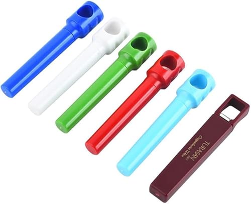 Weinkorkenzieher in zufälliger Farbe, tragbarer Weinöffner, Weinkorkenöffner, Mini-Korkenzieher, Restaurant, Weinflasche, Weinkorkenöffner, coole Taschenkorkenzieher, Reisegeschenke, 5 Stück Weinkorkenzieher in zufälliger Farbe, tragbarer Weinöffner, Weinkorkenöffner, Mini-Korkenzieher, Restaurant, Weinflasche, Weinkorkenöffner, coole Taschenkorkenzieher, Reisegeschenke, 5 Stück von Ymhapp