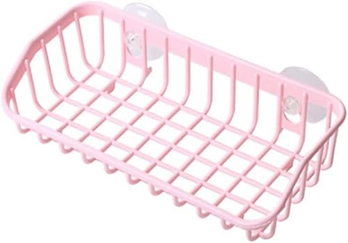 Ymhapp Rosa Multifunktionales Abflussgestell, Hängendes Aufbewahrungsregal, Abflussregal, Spülbeckenregal, Saugnapf, Spülseife, Schwammhalter für Küchenzubehör, Regal, Geschirrregalhalter Ymhapp Rosa Multifunktionales Abflussgestell, Hängendes Aufbewahrungsregal, Abflussregal, Spülbeckenregal, Saugnapf, Spülseife, Schwammhalter für Küchenzubehör, Regal, Geschirrregalhalter von Ymhapp