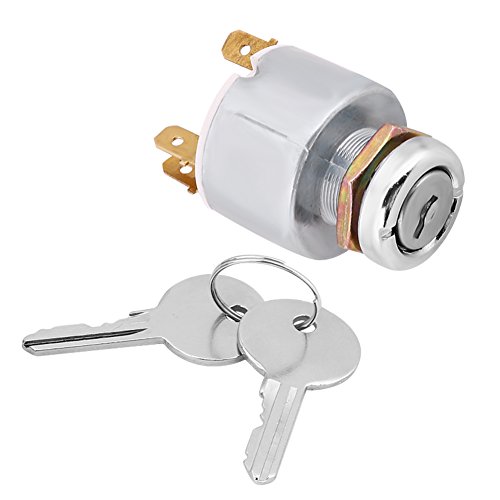 12V Zündschalter mit 2 Schlüsseln Wasserdichter Zündschlüssel Starterschalter Schlüssel Zündung Universal für Autos Motorräder Boote Lucas SPB501 12V Zündschalter mit 2 Schlüsseln Wasserdichter Zündschlüssel Starterschalter Schlüssel Zündung Universal für Autos Motorräder Boote Lucas SPB501 von Ymiko