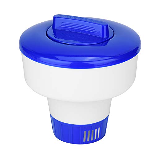 Ymiko Pool Chemikalientabletten Floater Floating Chlor Dispenser für SPA über oder unter dem Pool, Universal Pool Chemical Dispenser, große Kapazität von Ymiko