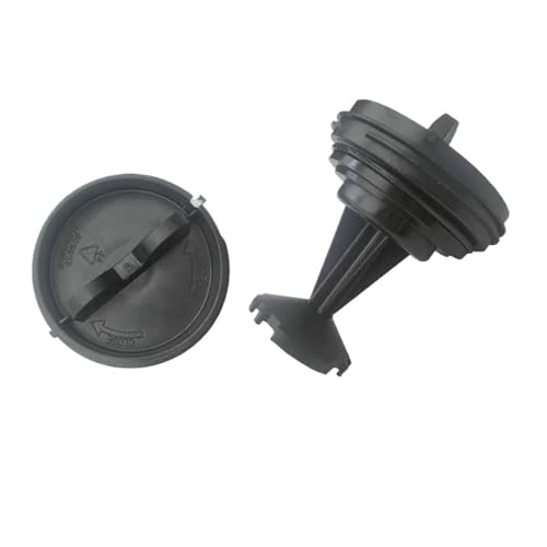 Ymnilian Filter Flusensieb, Flusensieb Flusensiebeinsatz 2PC Geeignet for Trommel Waschmaschine Ablauf Pumpe Kunststoff Stecker/Filter/Ablauf Kappe Waschmaschine Teile(2PC No.1) von Ymnilian