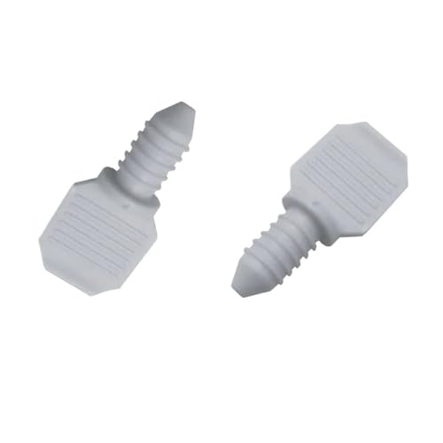 Ymnilian Filter Flusensieb, Flusensieb Flusensiebeinsatz 2PC Geeignet for Trommel Waschmaschine Ablauf Pumpe Kunststoff Stecker/Filter/Ablauf Kappe Waschmaschine Teile(2PC No.4) von Ymnilian