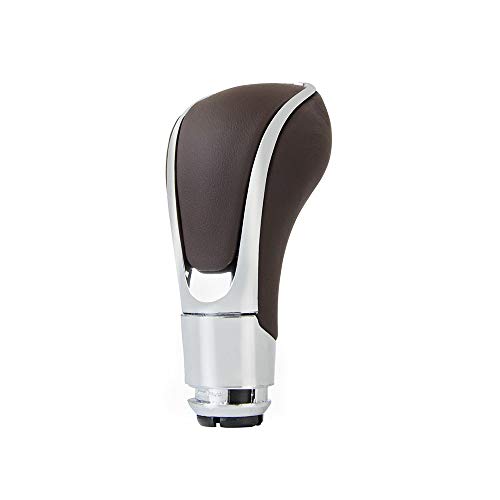 Ymnilian Schaltknauf, Schaltknäufe 1 x Universal-Automatik-Getriebe Auto-Gangschaltung-Shifter Schaltknauf for Opel/Vauxhall/Insignia WLR-GSK97(Brown) von Ymnilian