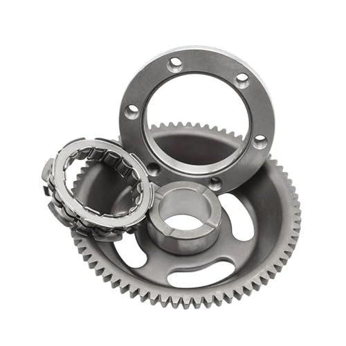 YmsWd Motorrad One Way Starter Kupplung Getriebe Perle Assy for TTR250 TTR25 XT250(Without Edge Bead) von YmsWd