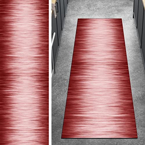 Ymural Abstrakt Teppich Läufer Flur Lang Kücheläufer 120x200CM Rot Kücheläufer rutschfest Teppichmatten Teppichläufer Waschbar Kurzflor Polyester Korridor Schlafzimmer, Anpassbar Breite 40-120cm Ymural Abstrakt Teppich Läufer Flur Lang Kücheläufer 120x200CM Rot Kücheläufer rutschfest Teppichmatten Teppichläufer Waschbar Kurzflor Polyester Korridor Schlafzimmer, Anpassbar Breite 40-120cm von Ymural