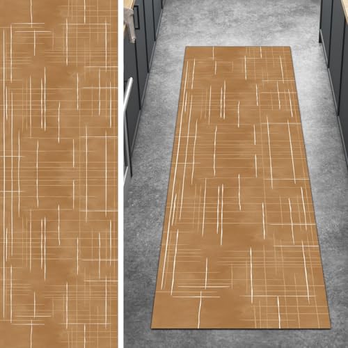 Ymural Abstrakt Teppich Läufer Flur rutschfest, 90x300CM Orange rutschfest Lang Abstrakt Meterware Kurzflor Polyester Korridor Schlafzimmer Anpassbar Ymural Abstrakt Teppich Läufer Flur rutschfest, 90x300CM Orange rutschfest Lang Abstrakt Meterware Kurzflor Polyester Korridor Schlafzimmer Anpassbar von Ymural