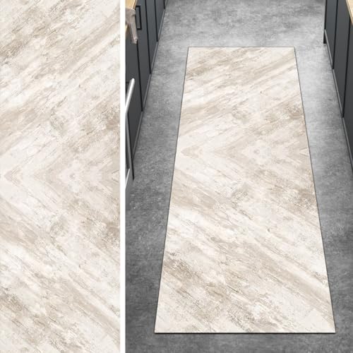 Ymural Beige Teppich Läufer Flur rutschfest Lang 100x600CM Abstrakt Küchenläufer Teppichläufer Waschbar Meterware Kurzflor Polyester Korridor Schlafzimmer Ymural Beige Teppich Läufer Flur rutschfest Lang 100x600CM Abstrakt Küchenläufer Teppichläufer Waschbar Meterware Kurzflor Polyester Korridor Schlafzimmer von Ymural