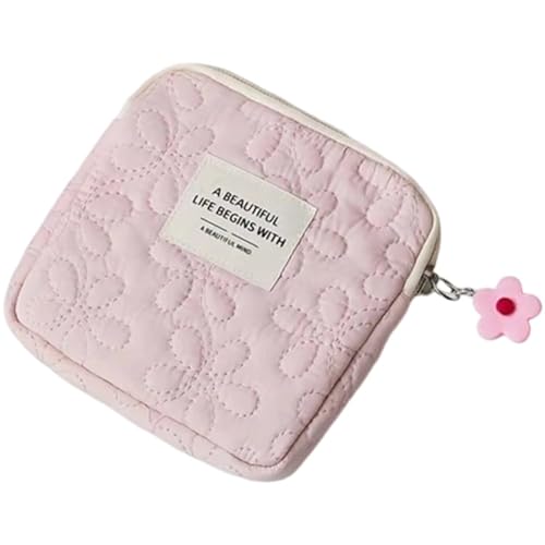 Ymxygz Aufbewahrungstasche Für Damenbinden Blumen-reißverschluss, Kleine Süße Tasche Für Die Handtasche, Tamponhalter, Tragbare Periodentasche Für Schulmädchen Ymxygz Aufbewahrungstasche Für Damenbinden Blumen-reißverschluss, Kleine Süße Tasche Für Die Handtasche, Tamponhalter, Tragbare Periodentasche Für Schulmädchen von Ymxygz