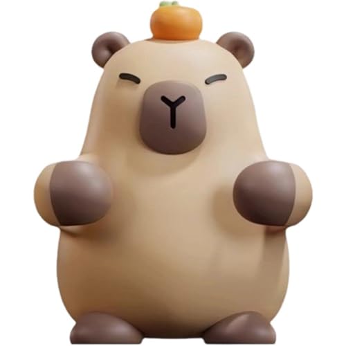 Ymxygz Cartoon Capybara Zahnbürstenhalter, Multifunktionales Aufbewahrungsregal, Silikon-zahnbürstenspender, Badezimmer-Organizer Ymxygz Cartoon Capybara Zahnbürstenhalter, Multifunktionales Aufbewahrungsregal, Silikon-zahnbürstenspender, Badezimmer-Organizer von Ymxygz