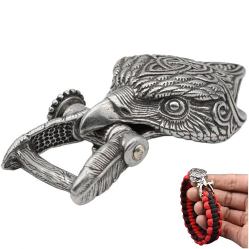 Ymxygz Retro Adlerkopf Messing Schnalle Paracord Armbänder DIY Regenschirm Seil Zubehör Messing Tier Charms Teile Paracord Handwerk Ymxygz Retro Adlerkopf Messing Schnalle Paracord Armbänder DIY Regenschirm Seil Zubehör Messing Tier Charms Teile Paracord Handwerk von Ymxygz
