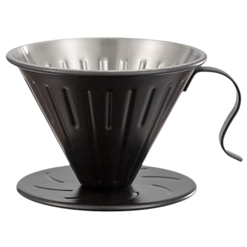 Ymxygz Übergießen Sie Den Kaffeefilter. Edelstahl-kaffeefilter-Kegel-tropfbecher, Kaffee-Trichter, Tropfbecher, Wiederverwendbarer Kaffeefilter von Ymxygz