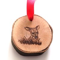 Rehkitz Ornament-Weihnachtsschmuck-Wald Ornament-Weihnachtsbaum-Holzscheibe Ornament-Hirsch Ornament-Rustikales Dekor-Rentier-Natur Ornament Rehkitz Ornament-Weihnachtsschmuck-Wald Ornament-Weihnachtsbaum-Holzscheibe Ornament-Hirsch Ornament-Rustikales Dekor-Rentier-Natur Ornament von YoGnomie