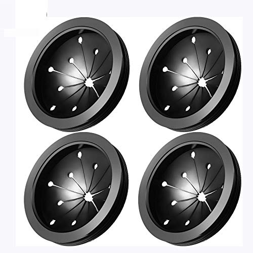 Müllentsorgung Spritzschutz Waschbecken Prallblech 4er Set, Ersatzteil für die Entsorgung von Speiseresten. (3-1/8 Zoll Durchmesser) von YoMaris