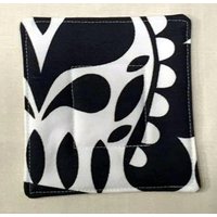 Set Von Sechs Marine/Weiß Trinken Matten/Untersetzer - Ikea Canvas Stoff Set Von Sechs Marine/Weiß Trinken Matten/Untersetzer - Ikea Canvas Stoff von YobabsShop