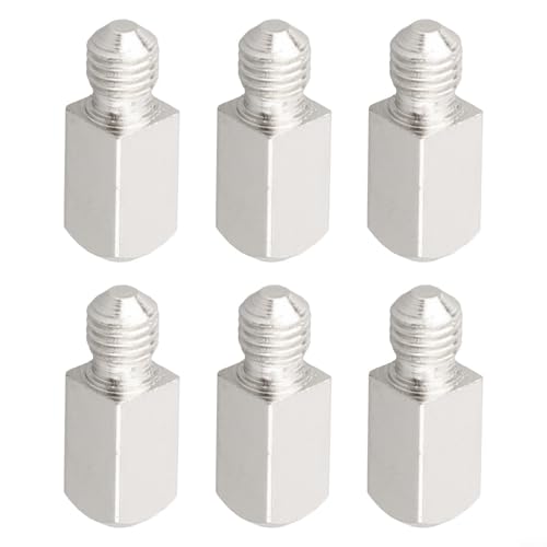 2 quadratische Metall-Antriebsstiftbolzen für Mischerteile, passend für verschiedene Modelle für 6628, 6630, 6631, 6632, 6633 (6 Stück) von YobiLife