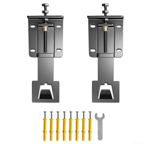 2 verstellbare Haken zum Anheben der Dunstabzugshaube, einschließlich verdickter Halterungen und kaltgewalztem Stahlmaterial für zuverlässige Unterstützung und breite Modellkompatibilität (erweiterte 2 verstellbare Haken zum Anheben der Dunstabzugshaube, einschließlich verdickter Halterungen und kaltgewalztem Stahlmaterial für zuverlässige Unterstützung und breite Modellkompatibilität (erweiterte von YobiLife