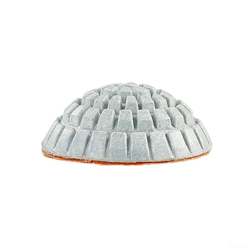 5,1 cm weiche Schleifscheibe mit Nass- und Trocken-Polierpad für M10-Gewinde, Harzmaterial-Schleifscheibe für Stein, Beton und gebogenes Polieren (Körnung 200) von YobiLife