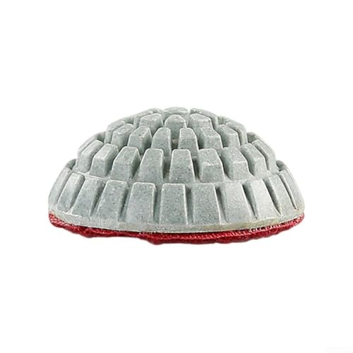5,1 cm weiche Schleifscheibe mit Nass- und Trocken-Polierpad für M10-Gewinde, Harzmaterial-Schleifscheibe für Stein, Beton und gebogenes Polieren (Körnung 400) von YobiLife