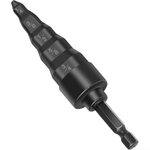 5-in-1-Kupferrohr-Expander und Bördelwerkzeug-Set, 2-teilig, kompatibel mit elektrischen Bohrmaschinen, um die Wartung der Klimaanlage zu verbessern von YobiLife