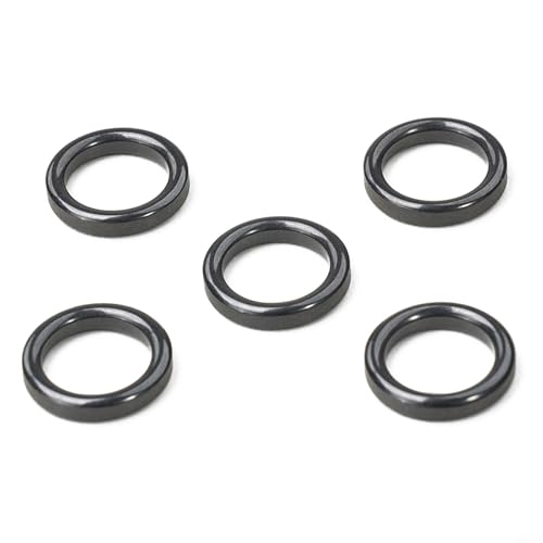 Angelrute Keramik Führungsringe Wärmeleitung Reparatur Teile Set, Ersatzteile für Rutenwartung, 5 Stück (16#) von YobiLife